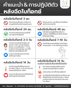 หลังฉีดโบท็อกซ์